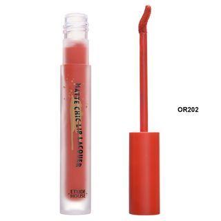 Etude House - Matte Chic Lip Lacquer (15 Colors) #or202