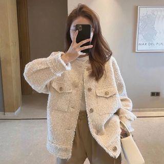 Tweed Tasseled Jacket