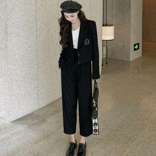 Crop Blazer / Crop Dress Pants