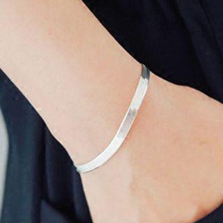Sterling Silver Bracelet 1 Pc - S166 - Silver - One Size