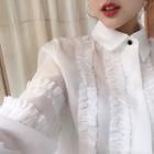 Ruffle Details Shirt