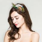 Peacock-feather Hair Band