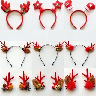 Christmas Headband / Hair Clip (various Designs)
