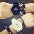 Couple Matching Printed Silicone Strap Watch
