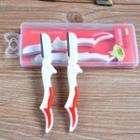 Set Of 2: Eyebrow Razor As Shown In Figure - One Size