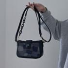 Denim Crossbody Bag Black - One Size