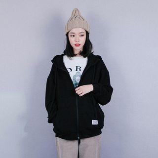 Kangaroo-pocket Loose-fit Hoodie