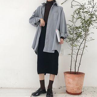Medium Long Long-sleeve Shirt