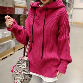 Hooded Chunky Knit Sweater
