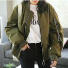 Hoop Bomber Jacket