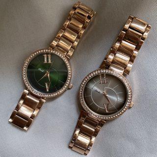 Stainless Steel Strap Rhinestone Watch