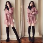 Elastic Waist Long Shirt