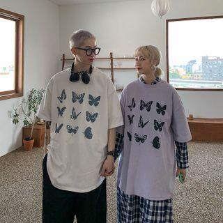 Butterfly Printed T-shirt