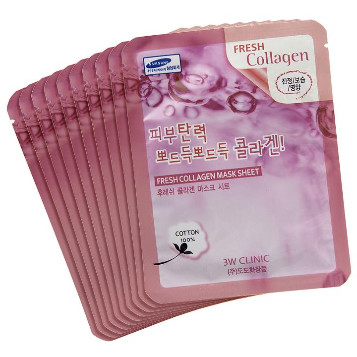 3w Clinic - Fresh Collagen Mask Sheet 10 Sheets