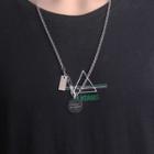 Triangle Pendant Necklace As Shown In Figure - One Size
