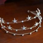Rhinestone Star Bridal Headband / Hair Stick / Drop Earring