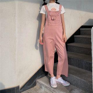 Plain Straight Cut Jumper Pants