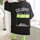 Celebrity Letter Oversize T-shirt