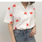 Short-sleeve Heart Shirt