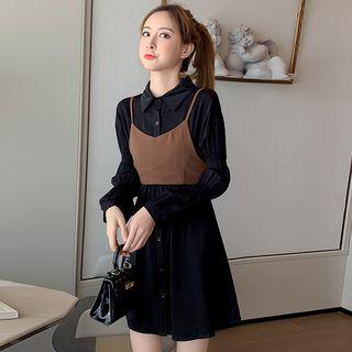 Set : Camisole Top Top + Shirtdress
