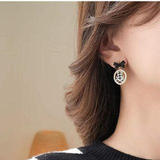 Bear Bow Alloy Earring