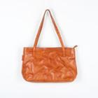 Genuine Leather Zip Handbag