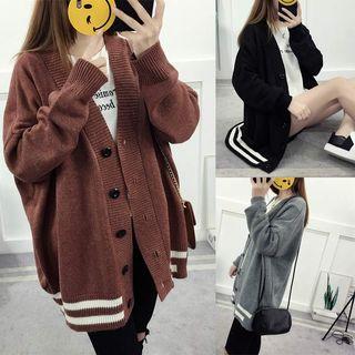 Long Buttoned Cardigan