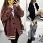 Long Buttoned Cardigan