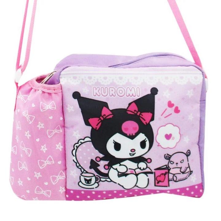 Kuromi Shoulder Bag With Side Pocket 1 Pc