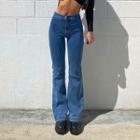 Middle Waist Straight-fit Jeans