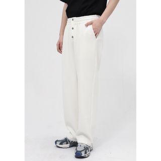Fleece Lined Plain Dress Pants