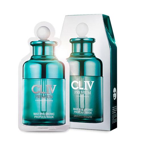 Cliv - Premium Max Hyaluronic Propolis Mask 5 Sheets