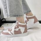 Bear Print High-top Sneakers