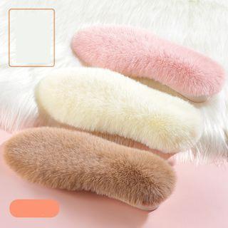 Faux Fur Heel Lift Shoe Insole