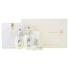The History Of Whoo - Gongjinhyang Seol Radiant White Special Set: Balancer 150ml + Emulsion 110ml + Moisture Cream 4ml + Ultimate Corrector 4ml + Brightening Cleansing Foam 40ml + Ampoule Mask 25g X 1pc 6pcs