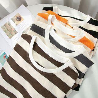 Wide Striped T-shirt