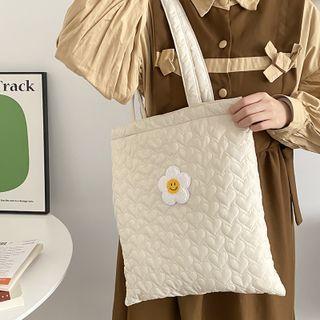 Flower Tote Bag / Shoulder Bag