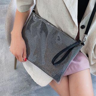 Pvc Zipper Crossbody Bag