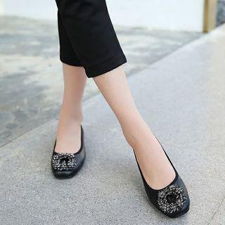 Genuine Leather Flats / Block Heel Pumps