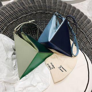 Geometric Paneled Tote Bag