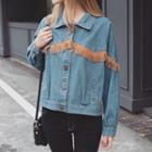 Fringed Denim Jacket
