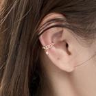Alloy Cuff Earring 1 Pair - Alloy Cuff Earring - White Gold - One Size