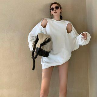 Cutout Oversized Sweatshirt
