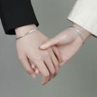 Couple Matching Sterling Silver Bracelet (various Designs) / Set