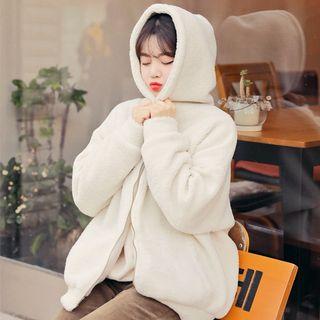 Zip-up Fleece Hoodie