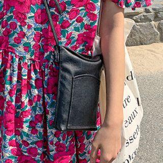 Pleather Mini Crossbody Bag