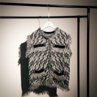 V-neck Tassel Vest