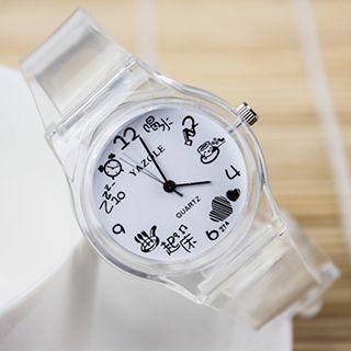Transparent Strap Watch
