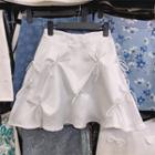 Ribbon Mini Skirt