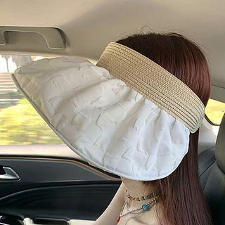 Straw Panel Visor